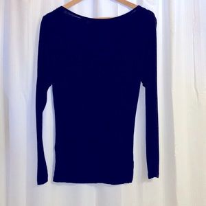 To The Max by BCBG long black long sleeved shirt